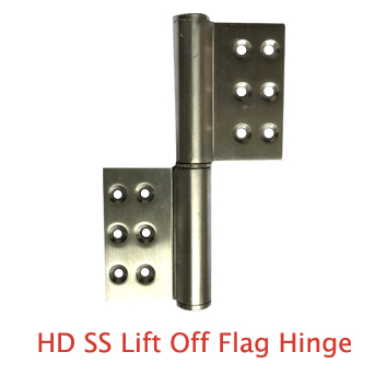 HD SS Lift Off Flag Hinger